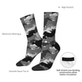 thumbnail image 4 of Pofeuu Horse Silhouette Print Crew Socks, Adult Running Hiking Socks for Youth and Adult, 4 of 6