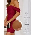 thumbnail image 4 of Women's High-Waist Butt Lifter Panties - 2-Pack Seamless Hip Enhancer Boyshort Underwear, Padded for Body Shaping XL, 4 of 7