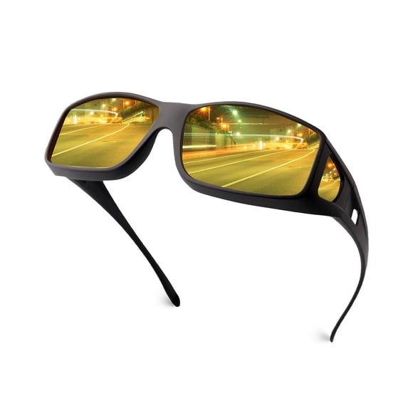 Gafas de conducción nocturna FIMOSON polarizadas amarillas HD Vision