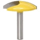 thumbnail image 1 of Fresadora eléctrica para madera, broca para fresadora de cuenco pequeño, crea diseños intrincados en madera dura, madera blanda y tableros compuestos, revestimiento amarillo resistente al calor que, 1 of 5