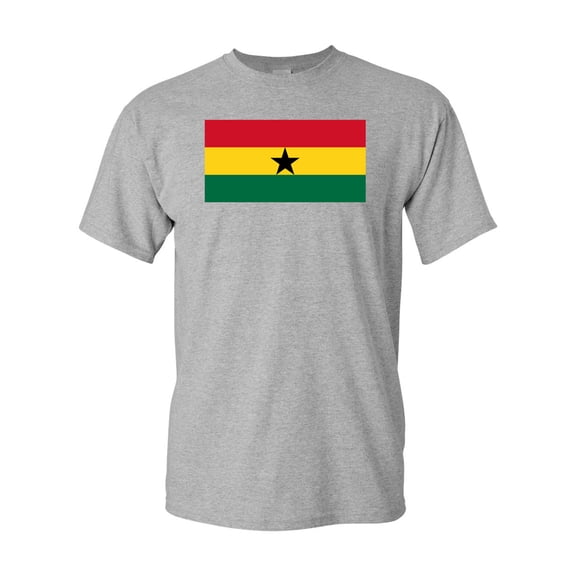 Ghana Country Flag Adult DT T-Shirt Tee