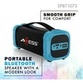 thumbnail image 3 of Bluetooth Speaker with USB, Built-In 3.5mm Line-In Jack Rechargeable Battery and Subwoofer Red. Axess SPBT1073 Portable Indoor/Outdoor Bluetooth Speaker, 3 of 3