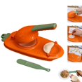 thumbnail image 4 of 1pc, 2 In 1 Dumpling Maker, Dumpling Maker Machine, Kitchen Dumpling Making Tool Baking Pastry Manual Artifact For Pressing Dumpling Skin Wrapper Mould Dough Press Maker Great To Beginners, 4 of 4