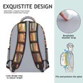 thumbnail image 5 of Waterproof School Backpack for Teens - Ergonomic Book Lover Backpack with Spinal Support, Breathable Straps & Durable Lightweight Design for College Students & Commuters, 5 of 6