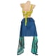 thumbnail image 3 of Halloween Britney Spears Cosplay Attire Spandex Chiffon Gatherings Role Play Costume _a, 3 of 5