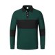 thumbnail image 4 of pstuiky manga larga para hombre, Camiseta de manga larga con solapa y botones de color liso para hombre salir tops xl, 4 of 9
