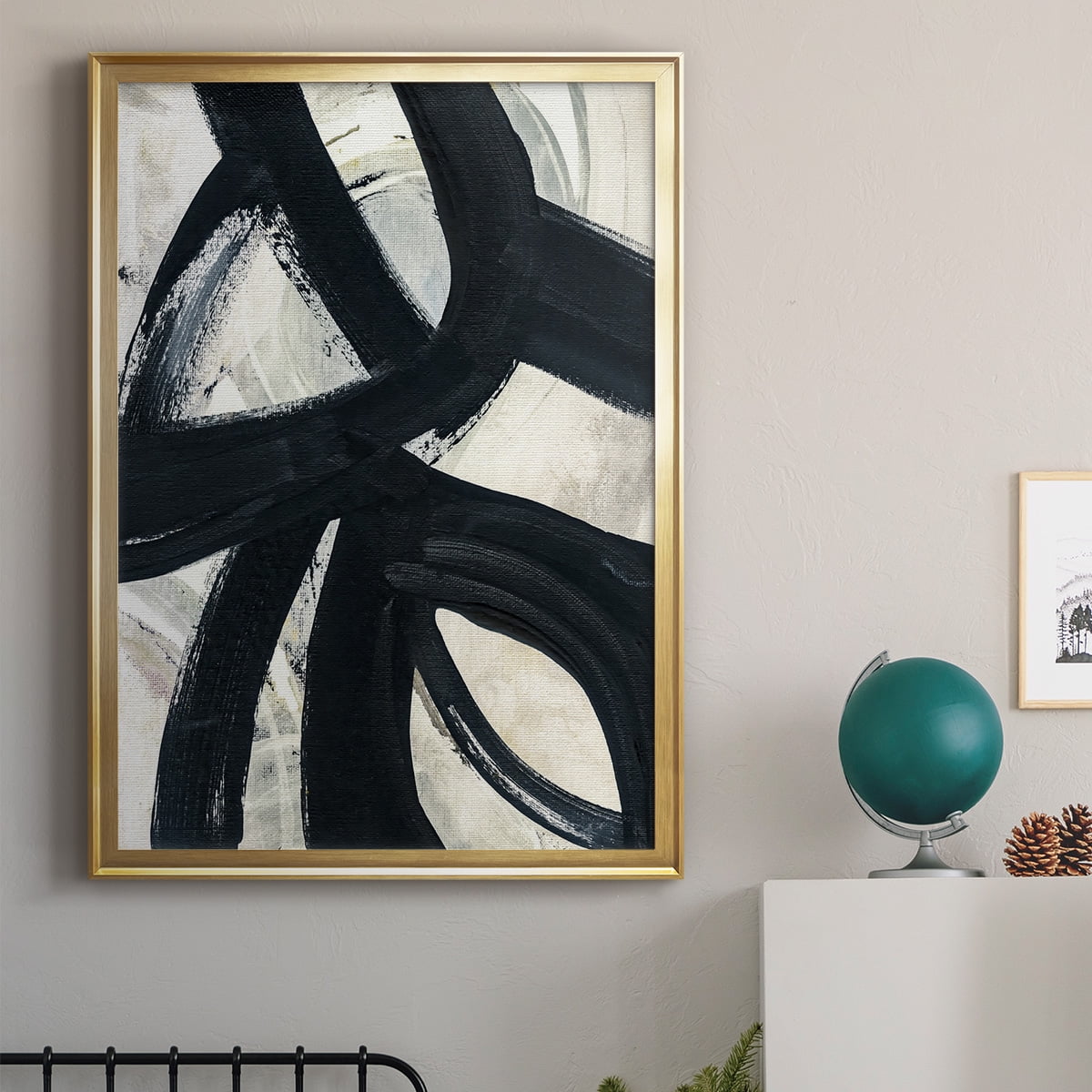 A Day in Brooklyn Premium Framed Print - Ready to Hang