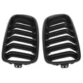 thumbnail image 2 of F30 Grill, Front Hood Kidney Grille For-BMW 3 Series F30 F31 F35 2012-2018 (Double Slat Matt Black G, 2 of 5