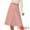 Light Pink, variant on DARING DIVA Women's Plaid Belted Vintage A-Line Midi Skirt L Hot Pink