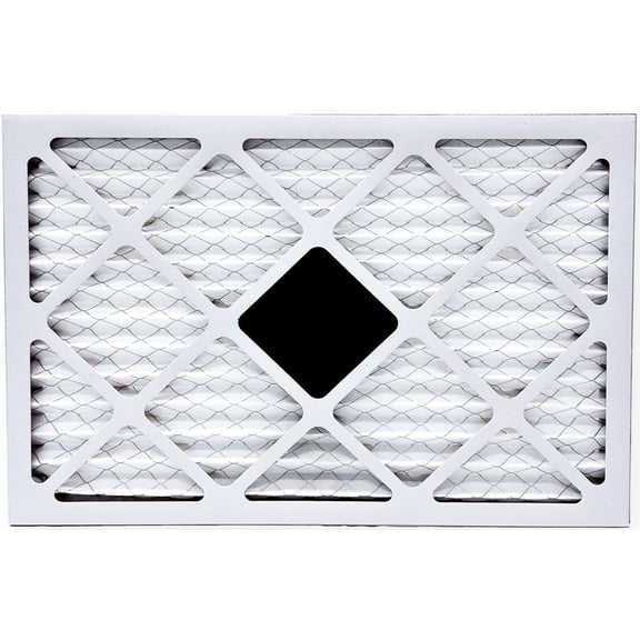 Proairtek AF14201M11DWH Diamond 14x20x1 Air Filter, MERV 11 with One "Diamond" Activated Carbon Tile to Neutralize Odors; Durable Electrostatic Pleated Design; Made in USA