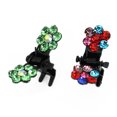 thumbnail image 2 of UPGRATOR 30Pcs Mini Hair Barrettes In Crystal Flower For Children And Girls Daily Wear, 2 of 7