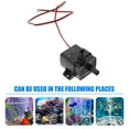 thumbnail image 2 of Pawsdot Compact Submersible Dc Water Pump Black for Fish Tank and Garden Quiet Efficient, 2 of 6