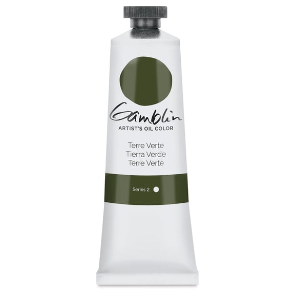 Gamblin Artist's Oil Color - Terre Verte, 37 ml tube
