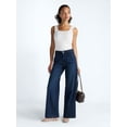 thumbnail image 2 of Scoop Women’s and Women’s Plus Relaxed Fit Jeans, 30'' Inseam, Sizes 0-26W, 2 of 5