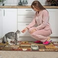 thumbnail image 5 of Coffee Kitchen Rugs Sets of 2, Vintage Farmhouse Home Kitchen Rugs and Mats, Washable Non Skid Absorbent Microfiber Kitchen Floor Decor Mat 17"x 47"+17"x 30", 5 of 6