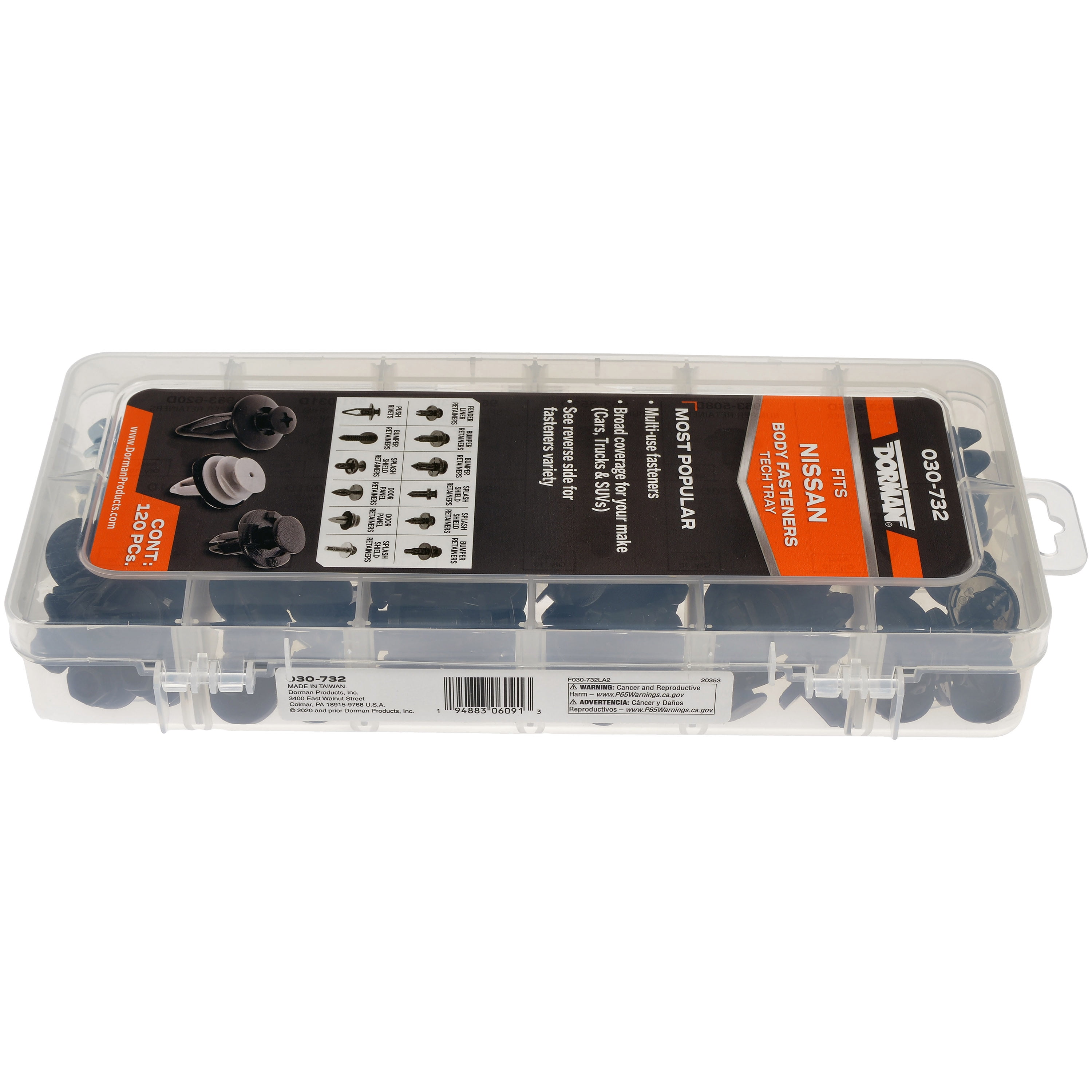Dorman 030-732 Fastener Tech Tray (Pack of 120)