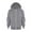Grey, variant on Tiijoy Toddler Boys Zip-Up Hoodie Solid Casual Unisex Hooded Sweatshirt Jacket, Sizes 4-5
