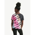 thumbnail image 2 of Justice Girls Ringer T-Shirt, Sizes XS-XL & Plus, 2 of 4