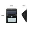 thumbnail image 3 of 8 LED/30 LED Solar Power PIR Motion Sensor Wall Power Wall Light Path Light Outdoor Waterproof Energy Saving Yard Path Home Garden Security Lamp, 3 of 8