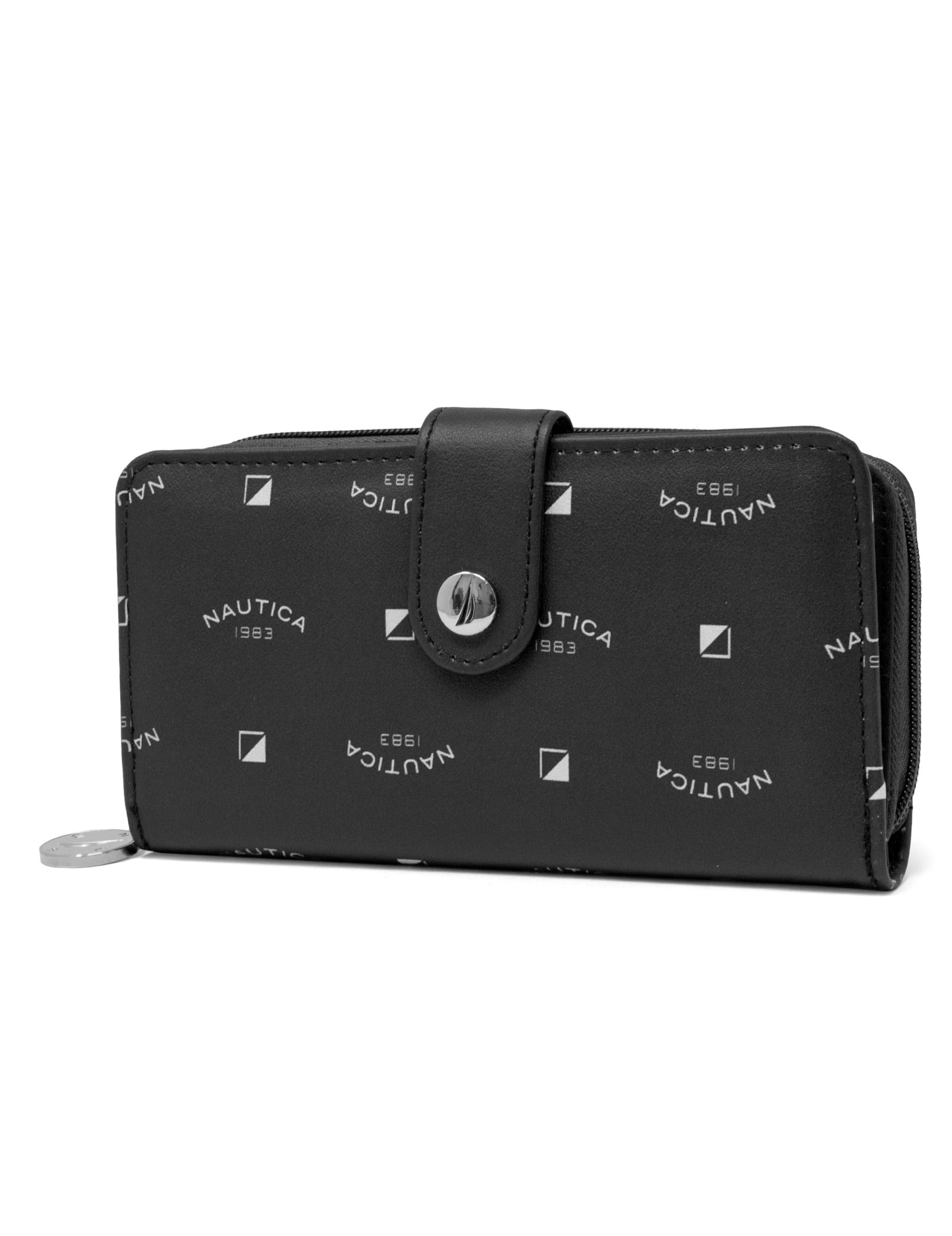 Earth Nautica Be Shore Womens Wallet RFID Blocking Zip Around Clutch