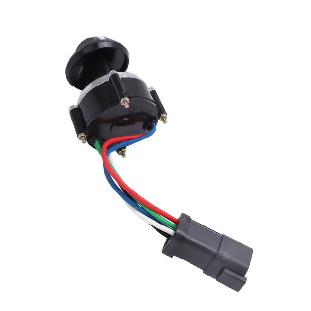 Excavator Throttle Knob, High Accuracy 106-0107 Throttle Motor Knob Easy To Install With Handle For Industrial Equipments Round Plug,Square Plug