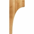 thumbnail image 3 of 6"W x 10"D x 22"H Huntington Rough Sawn Corbel, Western Red Cedar, 3 of 9