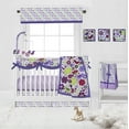 thumbnail image 2 of Bacati - Botanical Purple Musical Baby Crib Mobile, 2 of 9
