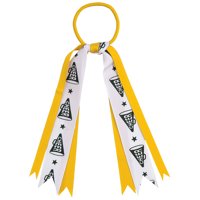 Hair Ribbon With Printed "Cheer"