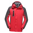 thumbnail image 1 of Chaqueta cortavientos Fernando para hombre de invierno rojo 4XL, 1 of 8
