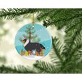 thumbnail image 2 of Sheltie/Shetland Sheepdog Merry Christmas Tree Ceramic Ornament, 2 of 3