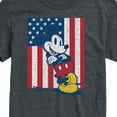 thumbnail image 3 of Disney - Mickey American Flag - Men's Short Sleeve Graphic T-Shirt, 3 of 5