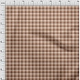 thumbnail image 4 of oneOone Viscose Jersey Peach Fabric Check Diy Clothing Quilting Fabric Print Fabric By Yard 60 Inch Wide, 4 of 4