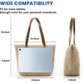 thumbnail image 6 of JUYGO Lightweight Straw Bag, Straw Beach Bag for Women, Large Woven Summer Tote Handbag Shoulder Bag for Outdoor Vacation, 6 of 6