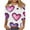 zb-Purple-3/4 sleeve shirts for women, variant on FMFYFH 3/4 Length Sleeve Tops for Women Plus Size Basic Crew Neck Graphic Tees Fall Blouses Casual Fit T Shirts