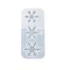 thumbnail image 1 of Inteprter Molde de resina Fundición Moldes de copos de nieve Artesanía DIY Regalos multiusos Molde Colgante Suministros de artesanía de vacaciones tres, Artesanía uno, 03 Inteprter HA059604-05, 1 of 6