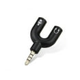 thumbnail image 2 of Adaptateur Audio Stéréo 3.5mm 4 Positions vers Prise Micro Noir - Axear, 2 of 5