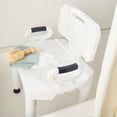 thumbnail image 5 of McKesson Plastic Bath Bench with Removable Back, 21.25" Seat Width, 350 lbs Weight Capacity, 1 Ct, 5 of 5