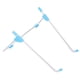 thumbnail image 2 of Soporte Plegable Para Computadora Portátil, Soporte De Escritorio Para Computadora Portátil, Diseño Hueco Antideslizante, Azul Para Oficina, 2 of 7