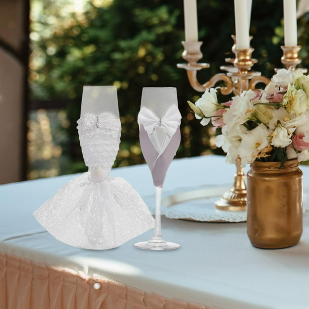 Copas de Champán Macarena Juego de Copas Para Boda Estilo A