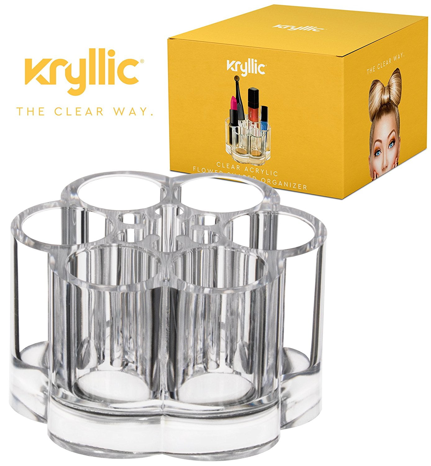 Acrylic OrganizerÂ ,Storage Vanit Organizer Countertop by Kryllic