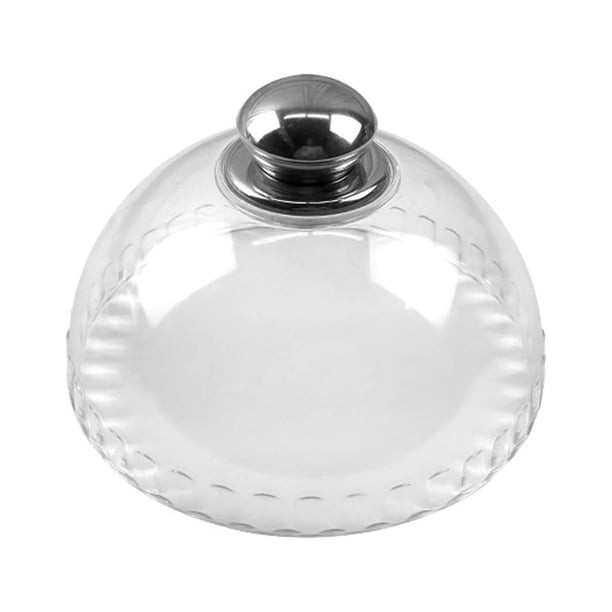 Cubierta de cúpula para alimentos, duradera, reutilizable, multiusos, protectora de alimentos, tapa para platos 16x8cm