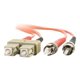 C2G / Cables To Go 09134 SC-ST 62/125 OM1 Câble Duplex Multimode à Fibre Optique en PVC, Orange (5 Mètres) – image 4 sur 4