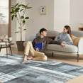 thumbnail image 5 of VK·LIVING Area Rugs Machine Washble Rug 6'x 9' Modern Decor Rug Thin Living Room Rug Non Slip Bedroom Rug Soft Low Pile Rug Lightweight Rug, 5 of 7