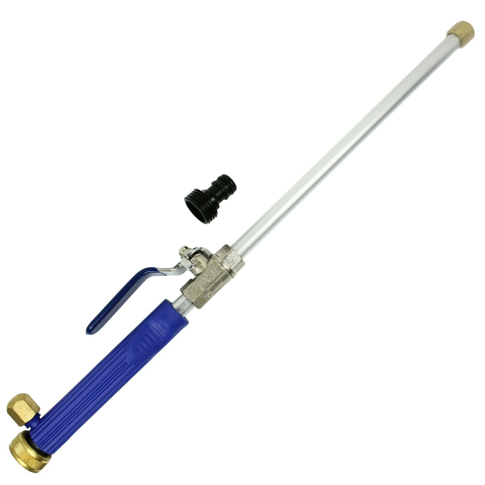 Blue High Pressure Power Washer Water Spray Gun Wand Attachment Jet/Fan Nozzle