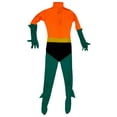 thumbnail image 4 of Aquaman Adult Costume Body Suit Spandex Aqua Man Superhero Halloween Cosplay, 4 of 5