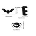 thumbnail image 3 of SLYNSHome Halloween Party Supplies Garland Hanging Spider Bat Banner for Fireplace Home Halloween Party Decorations, 3 of 6