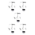 thumbnail image 2 of Moyic Candelabro de luz de té giratorio giratorio, candelabro de Metal para decoración del hogar de Navidad Type3 NO3 Moyic CBP016633, 2 of 4