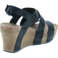 thumbnail image 5 of Pierre Dumas Women's Hester-5 Vegan Leather Strappy Wedge Sandals, 5 of 7