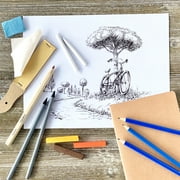 ArtSkills Charcoal Pencil Sketching and Drawing Set, 39 Piece Learn to Draw Art Kit for Kids, Teens, Adults