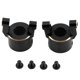 thumbnail image 1 of Black Coating Brass Front C Hub Carrier C-Hub Caster Block for Axial, 1 of 5